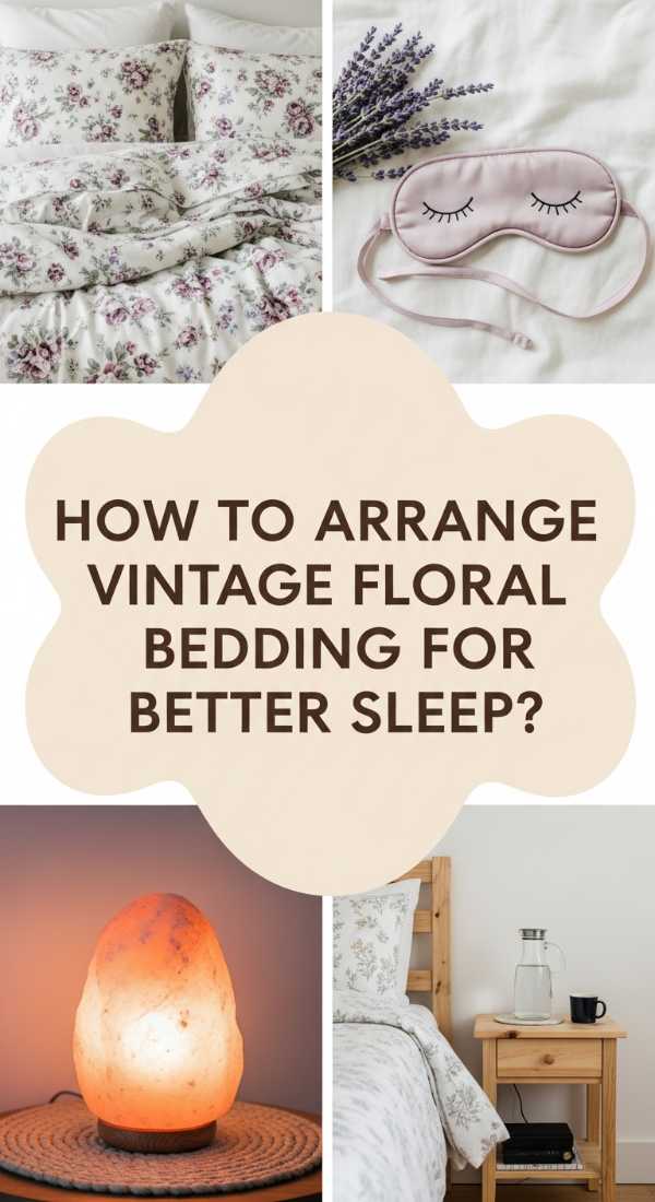 How To Arrange Vintage Floral Bedding For Better Sleep 69f487b66714c