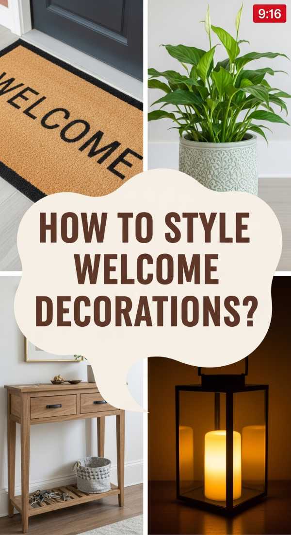 How To Arrange Welcome Home Decorations For The Ultimate Entryway 6a12e581df9df