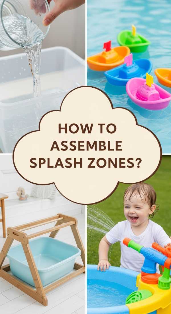 How To Assemble A Sensory Splash Zone For Cool Summer Play 69f874ef38ca0