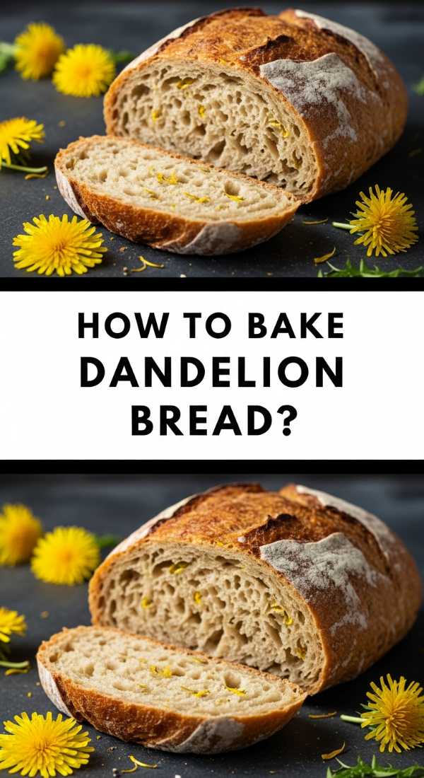 How To Bake Dandelion Bread 69f44d17a5b82