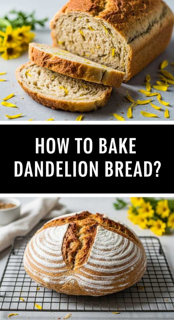 How To Bake Dandelion Bread 69f44d223e579
