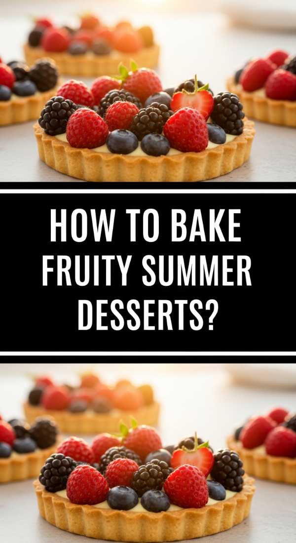 How To Bake Fruity Summer Desserts 6a04500633132