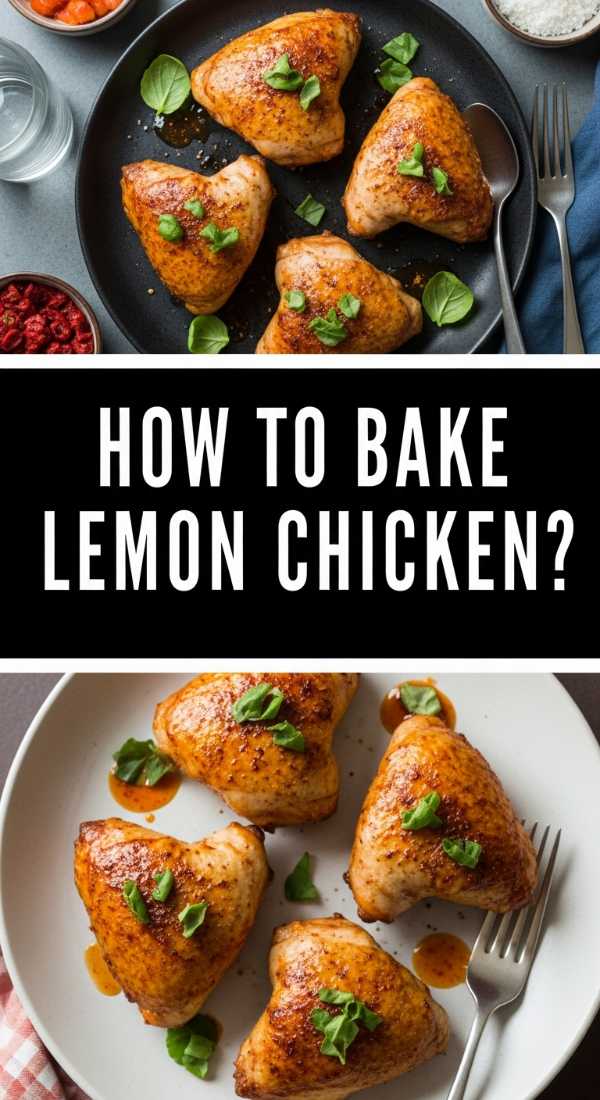 How To Bake Lemon Chicken 6a149120e9f25