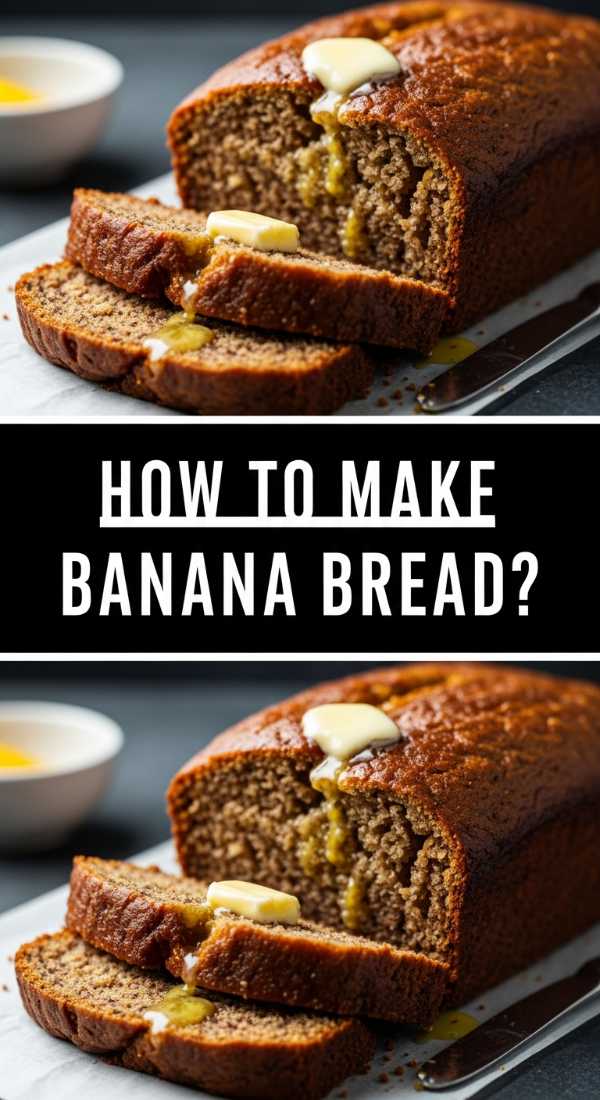 How To Bake Moist Banana Bread 6a0444847b091