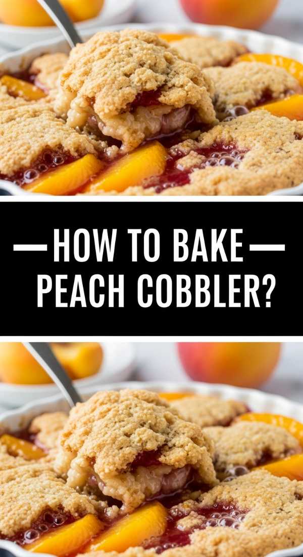 How To Bake Peach Cobbler 69fc2216a7bf3