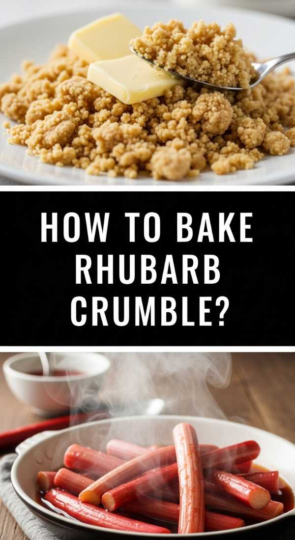 The Ultimate Viral Food Board: Simple, Quick, and Crowd-Pleasing How To Bake Rhubarb Crumble 6a1a98e817748