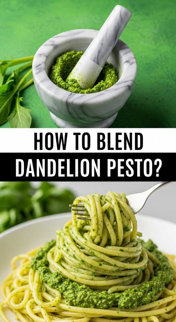 How To Blend Dandelion Pesto 69f5c3fa97863