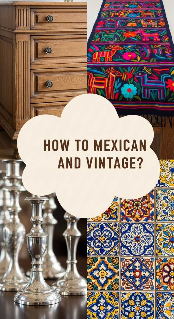 How To Blend Mexican Textiles With Vintage Furniture For A Global Look 6a082a3f8e084