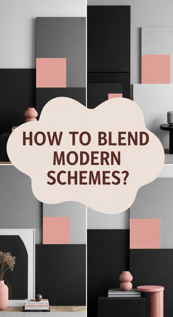How To Blend Modern Decor Color Schemes For A Chic Look 6a081cd9def53