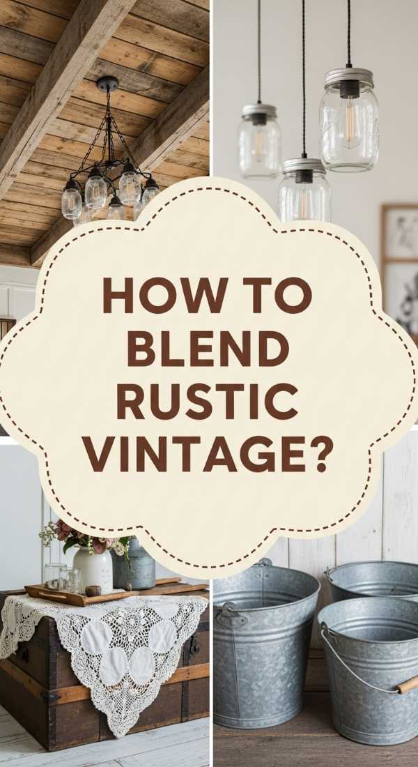 How To Blend Rustic Vintage Elements For A Charming Farmhouse Vibe 6a08337366872