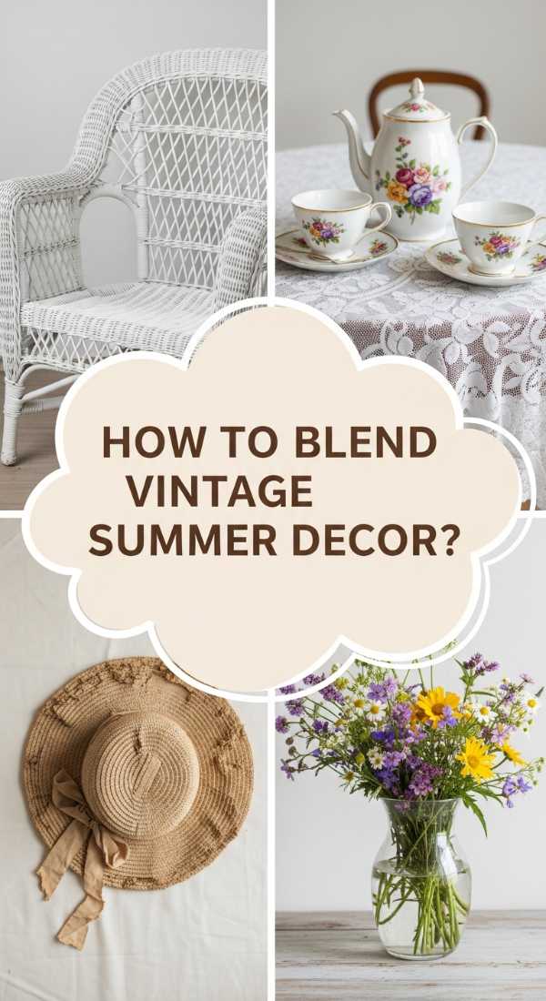 How To Blend Vintage Summer Decor For Nostalgic Sun Drenched Afternoons 6a082752d3be6
