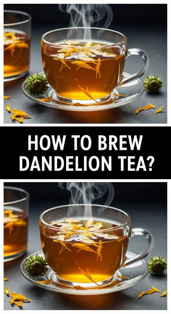 How To Brew Dandelion Tea 69f5c4069fe95