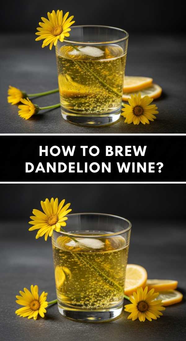 How To Brew Dandelion Wine 69f44d17e4be3