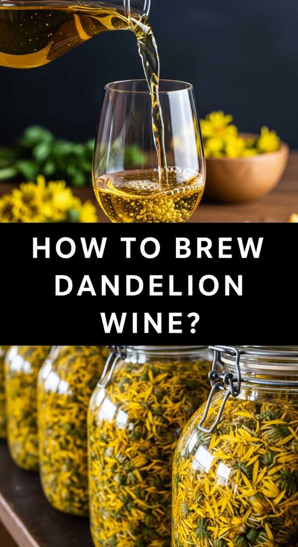 How To Brew Dandelion Wine 69f44d2181c9b