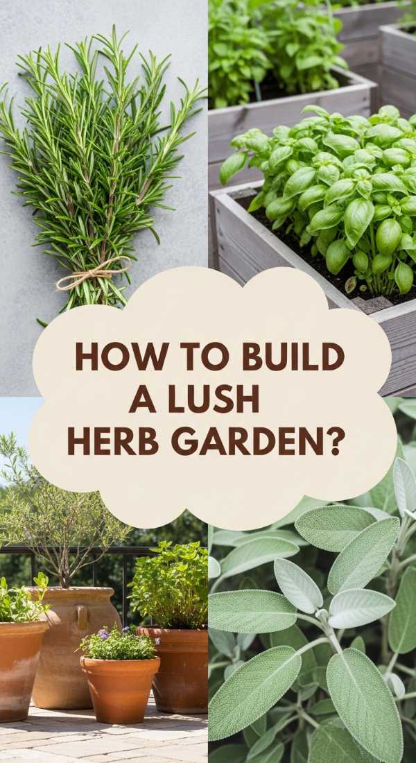How To Build A Lush Herb Garden Design For Fresh Culinary Delights 6a0066ac65448