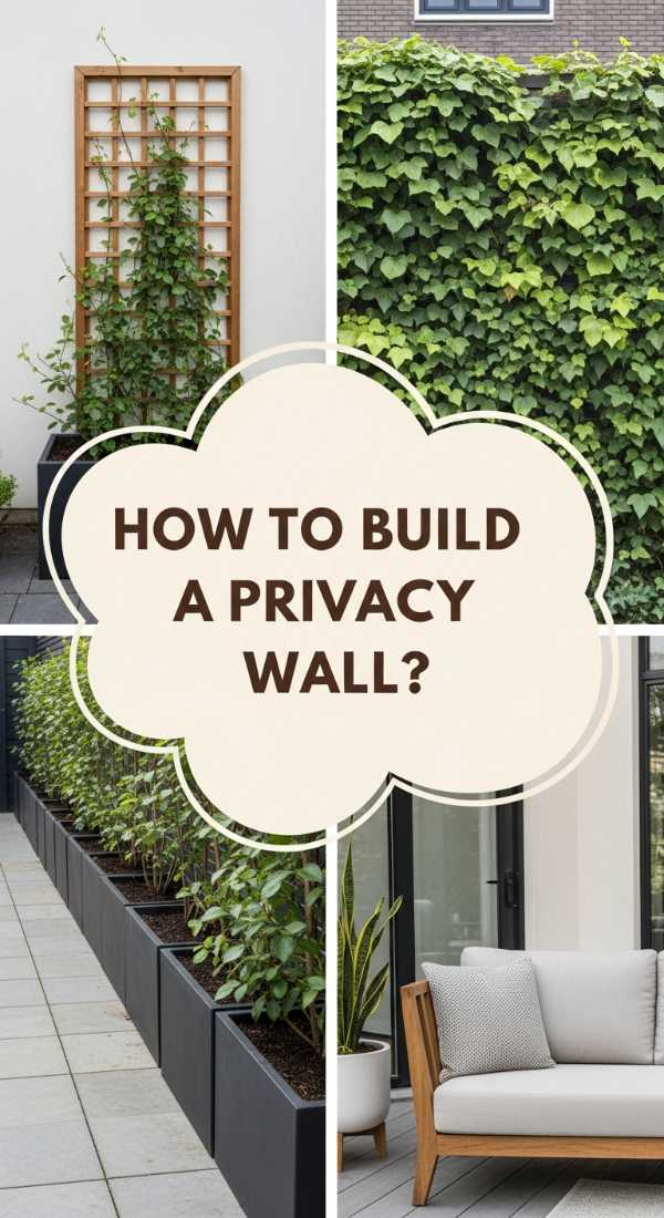 How To Build A Lush Privacy Wall For Secluded Lounging 69f875076340e