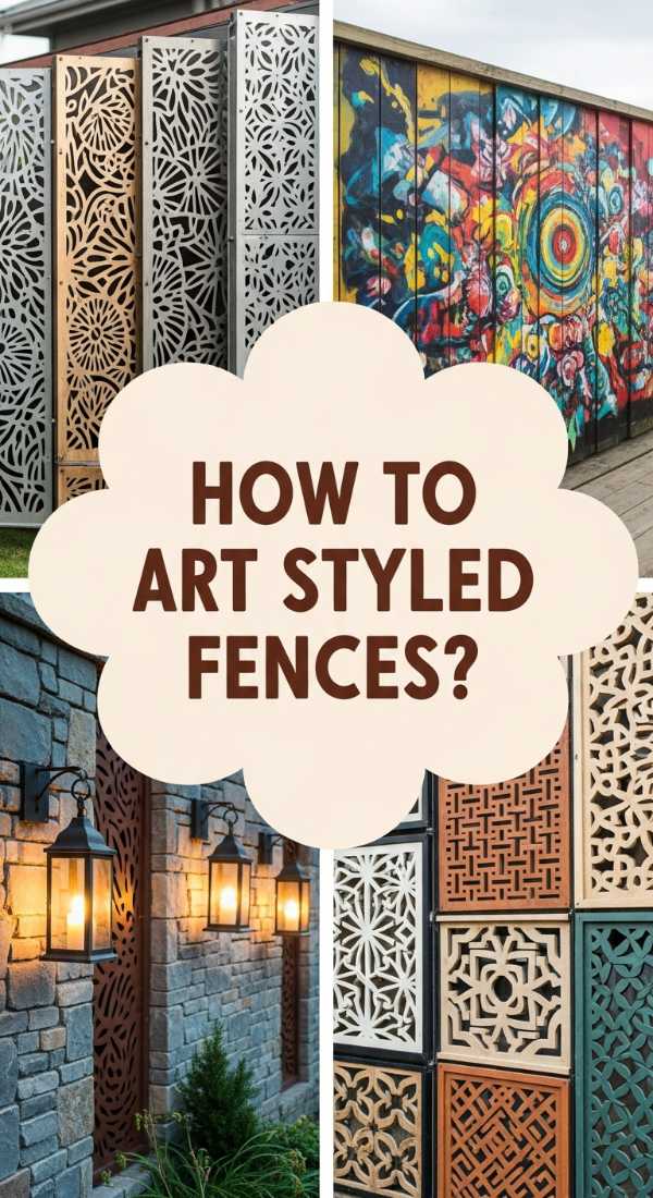 How To Build An Artistic Fence Wall For Garden Expression 69fdbdeb4f59f