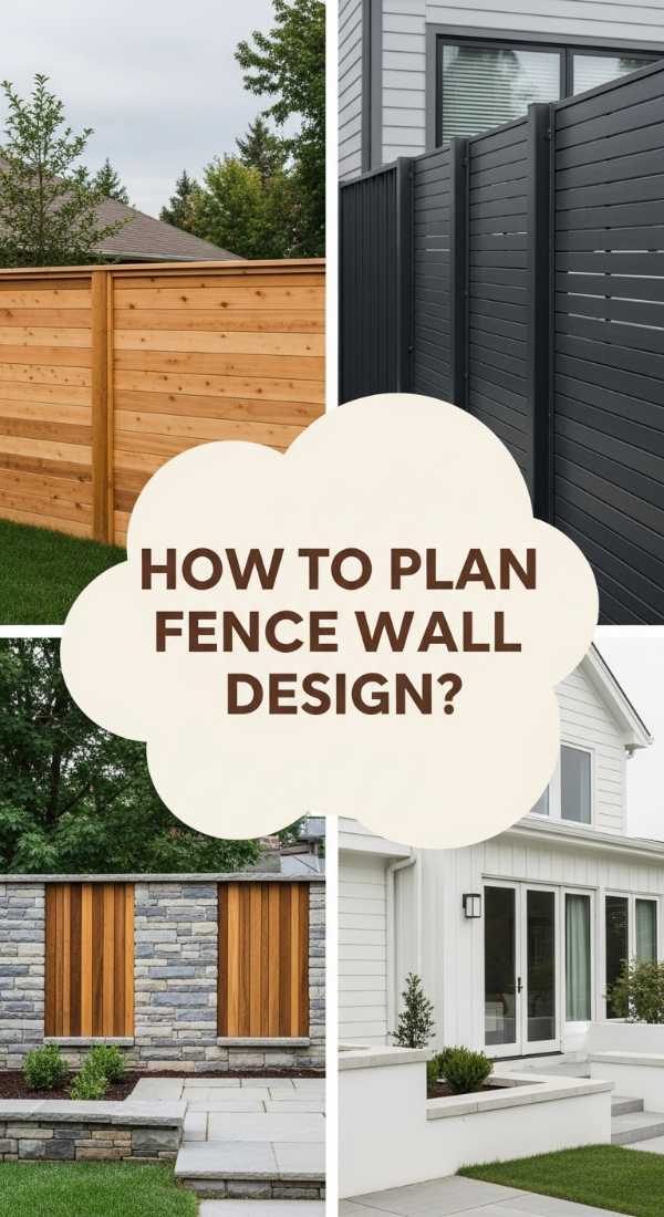 How To Build Modern Fence Wall Design For Private Serenity 69fb1ce6d5bc7