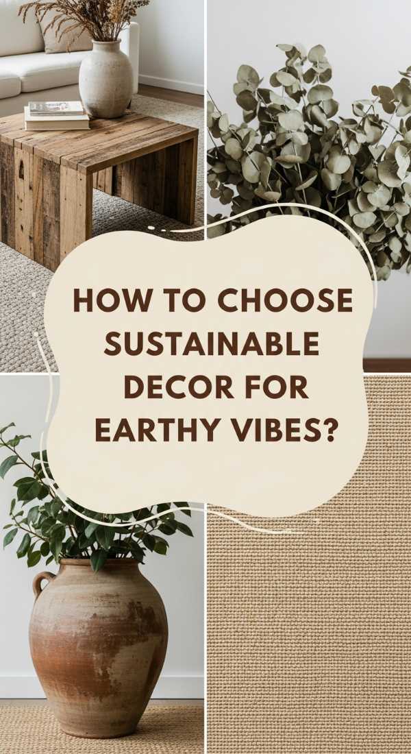 How To Choose Sustainable Decor For An Earthy Feel 6a082716432ec