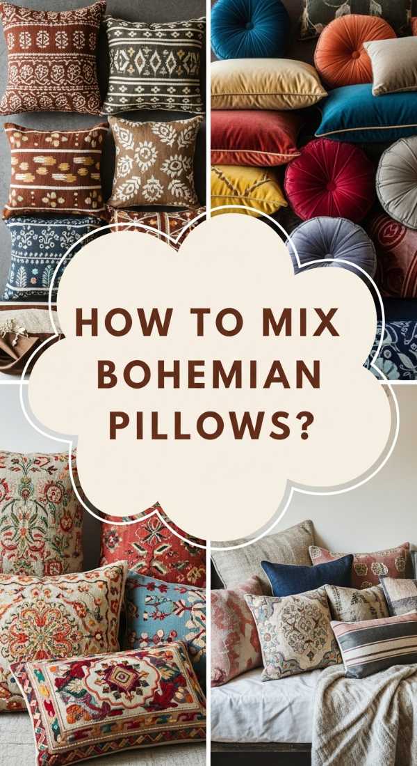 How To Combine Bohemian Pillows For A Luxurious Lounge Feel 6a083073bf802