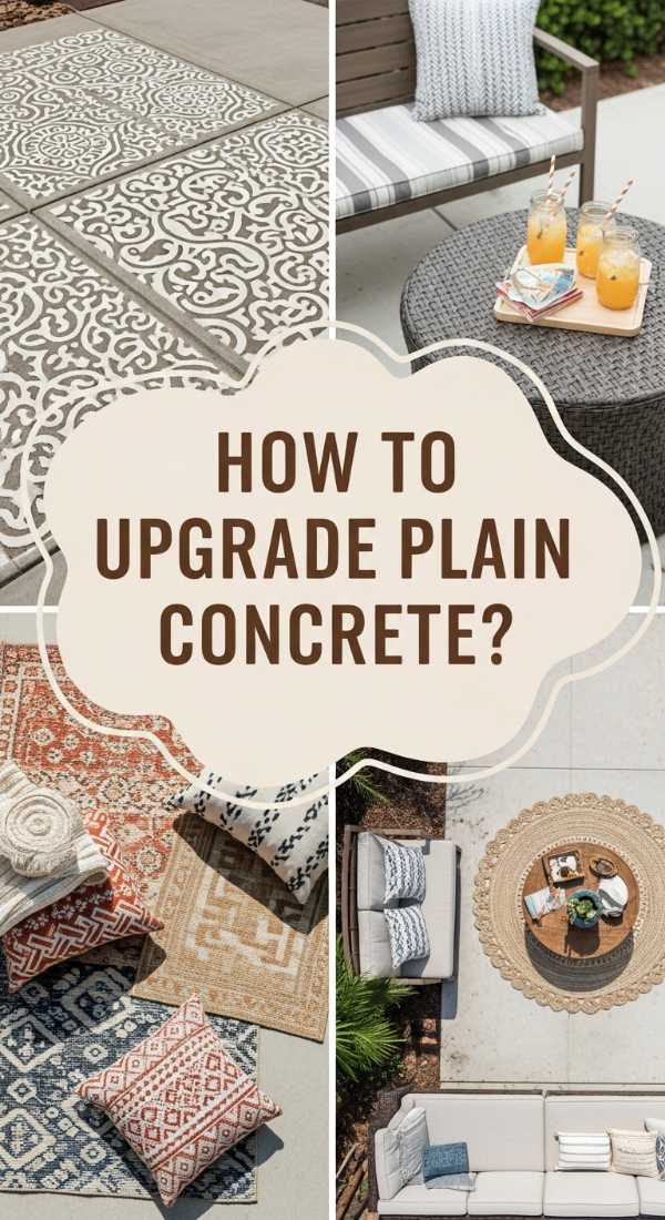How To Complete A Concrete Slab Patio Makeover For The Perfect Summer Hangout 69f874ec49183