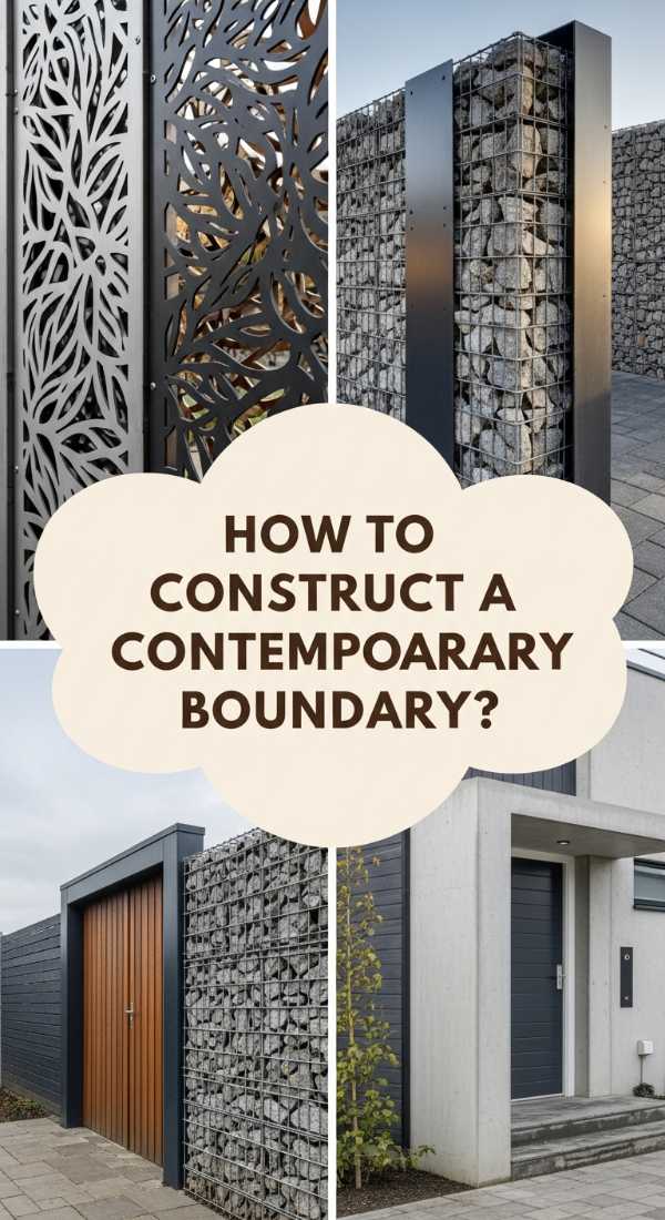 How To Construct A Contemporary Boundary For Architectural Charm 69fdbde379b6e