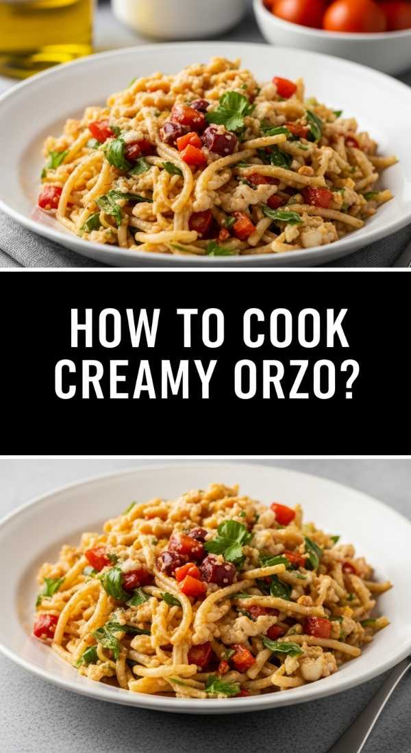 How To Cook Creamy Orzo 69f451ed54b9b