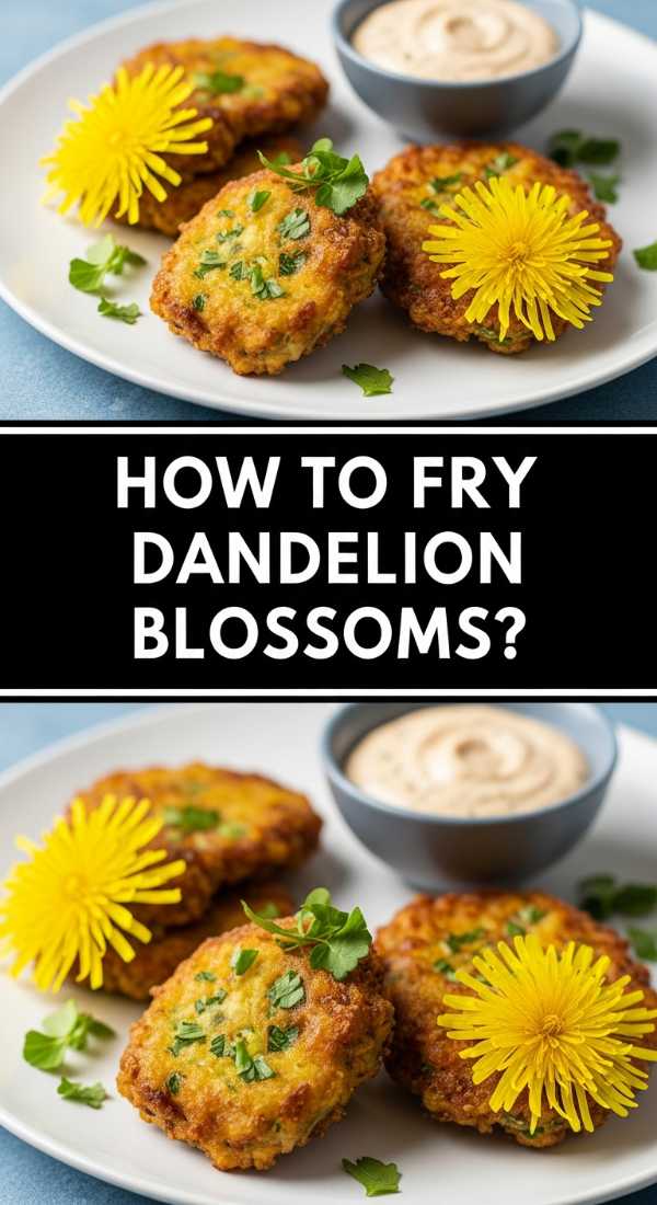How To Cook Crispy Dandelion Fritters 69f44fa80ab90