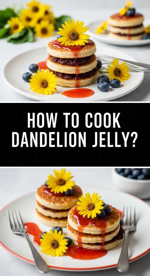 How To Cook Dandelion Jelly 69f44fa6b3222