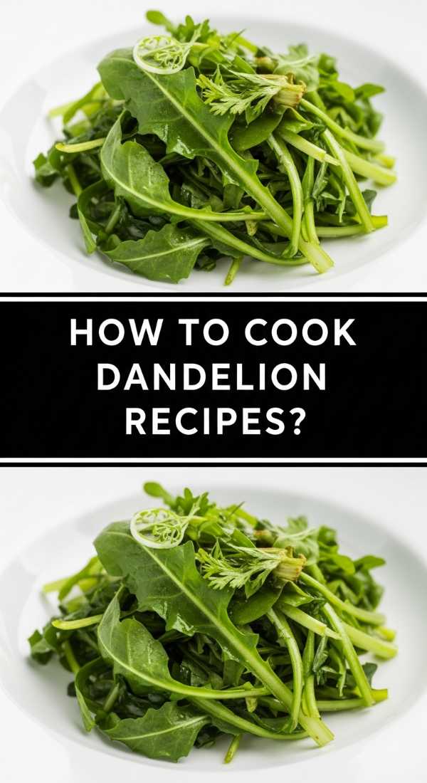 How To Cook Dandelion Recipes 6a04ae8f856b1