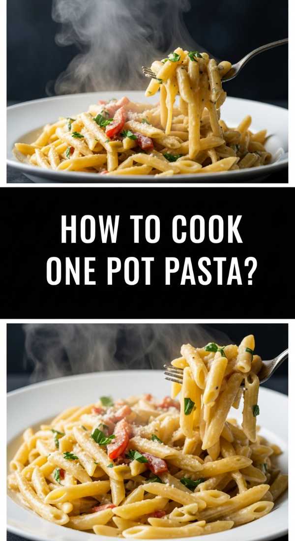 How To Cook One Pot Pasta 69fd828377683