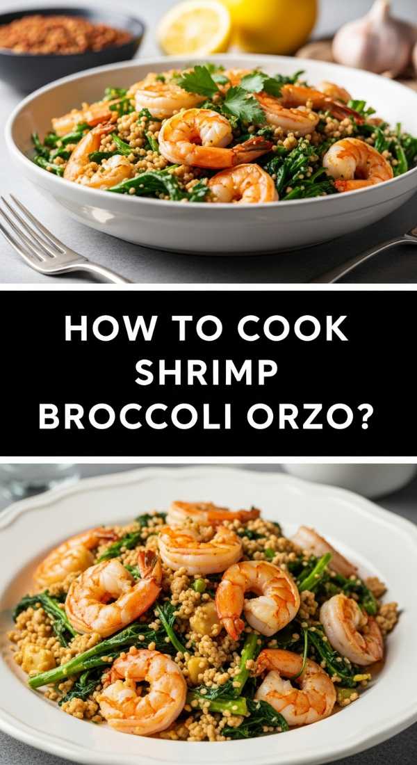 How To Cook Shrimp Broccoli Orzo 69fe17a26032b