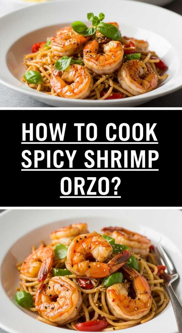 How To Cook Spicy Shrimp Orzo 69fe131718b9a