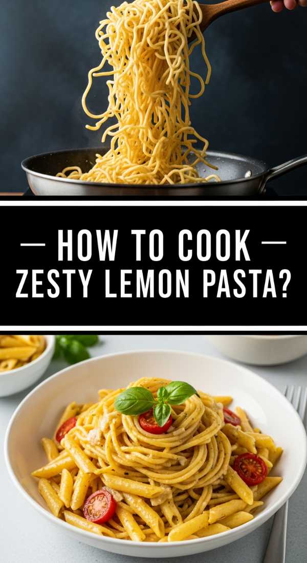 How To Cook Zesty Lemon Pasta 6a03132656823