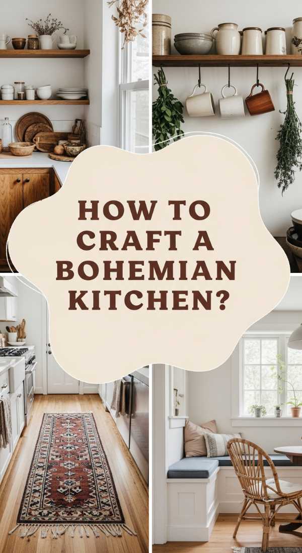 How To Craft A Functional Bohemian Kitchen For Culinary Inspiration 6a08217c1454f