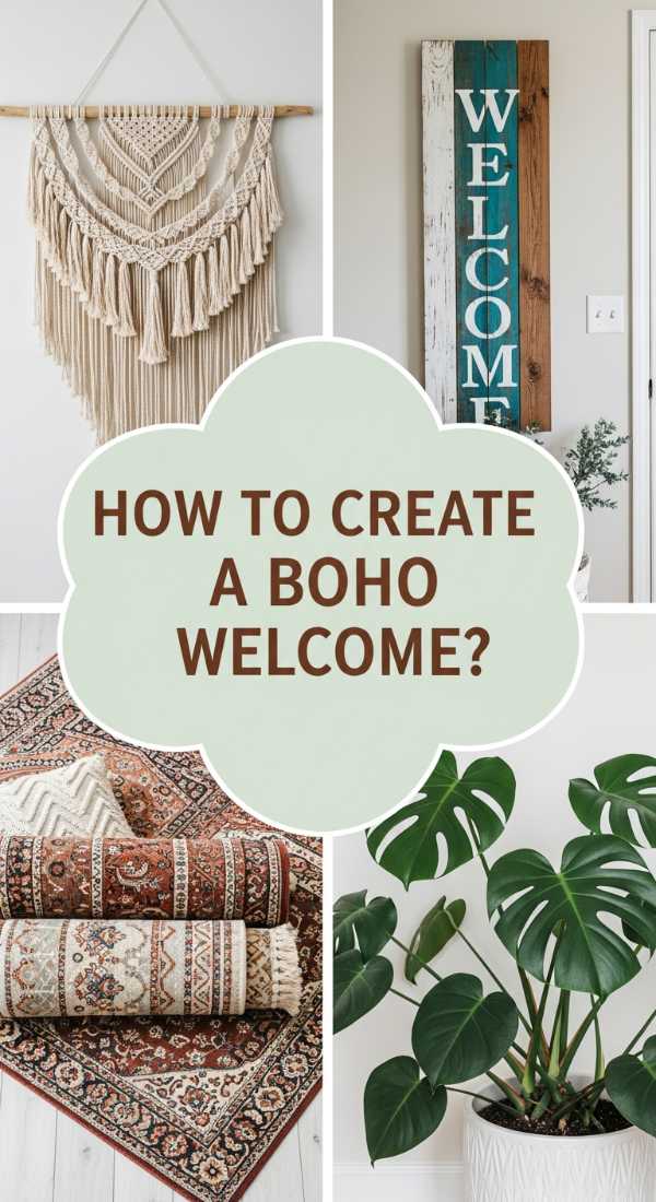 How To Craft A Heartfelt Entrance With Boho Welcome Decorations 6a12e43e9efa6