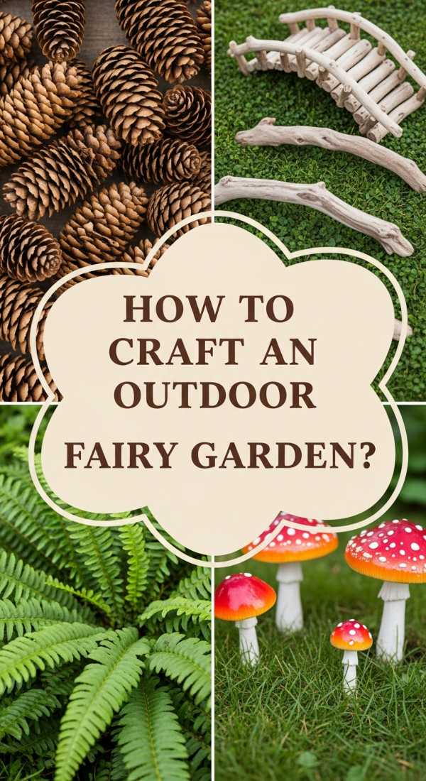 DIY Fairy Garden Secrets: How to Create a Miniature Wonderland How To Craft An Outdoor Fairy Garden For Nature Lovers 69fb1cec40fd3