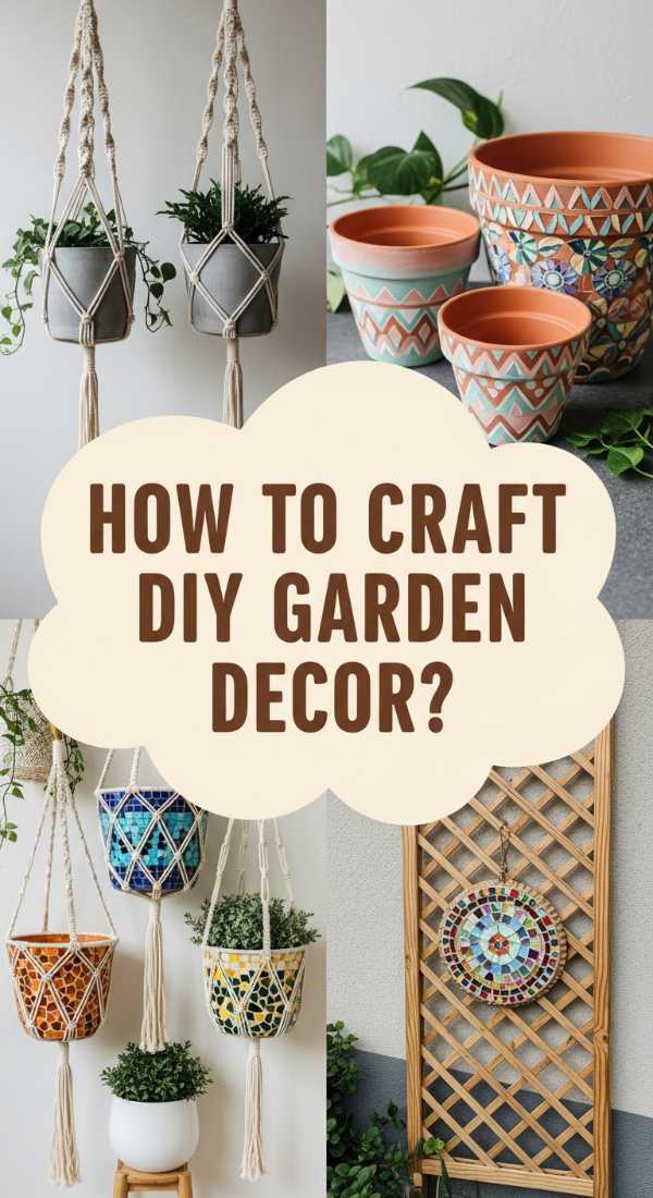 How To Craft Diy Garden Decor For Personalized Patio Style 69fb1cee3d69b