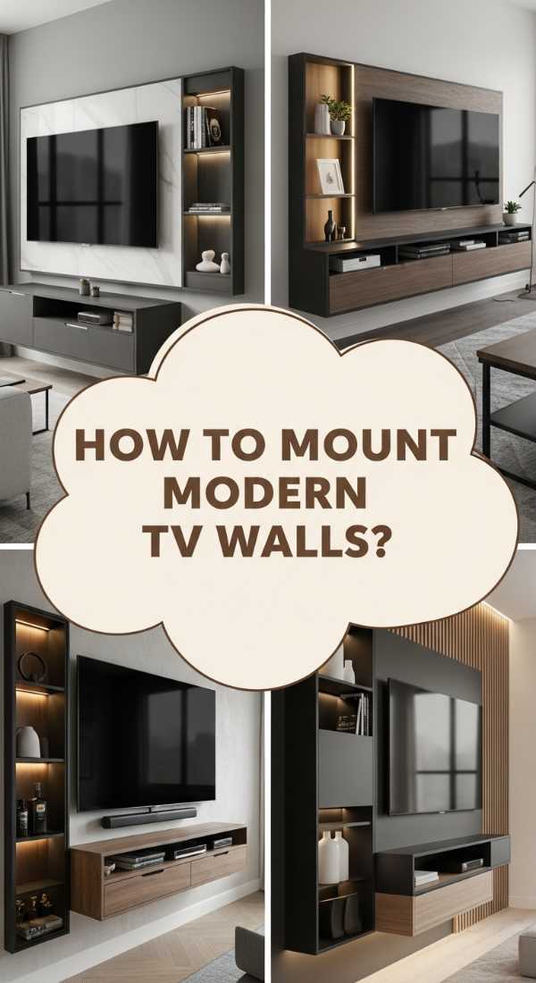 How To Craft Polished Television Displays For Urban Apartments 6a06ba637c98b