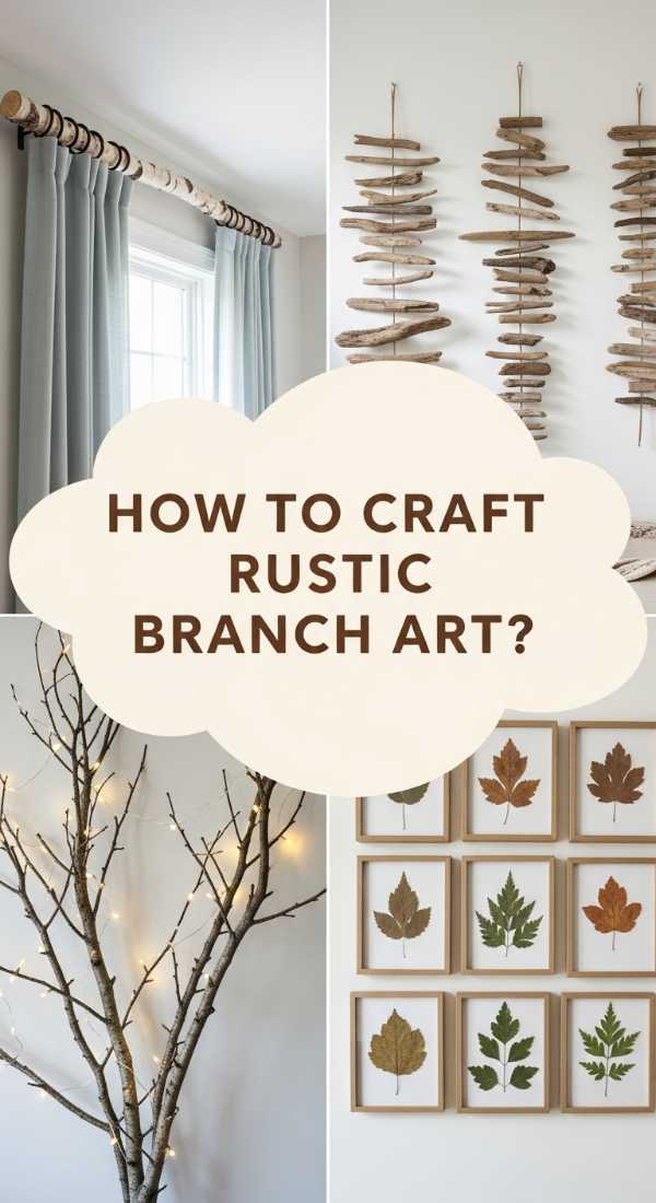 How To Craft Rustic Tree Branch Art For Natural Interior Harmony 69f487bdaf736