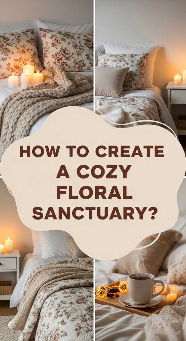 Bloom Where You Sleep: How to Master the Dreamy Floral Bedroom Aesthetic How To Create A Cozy Floral Sanctuary For Maximum Rest 69fda8146216e