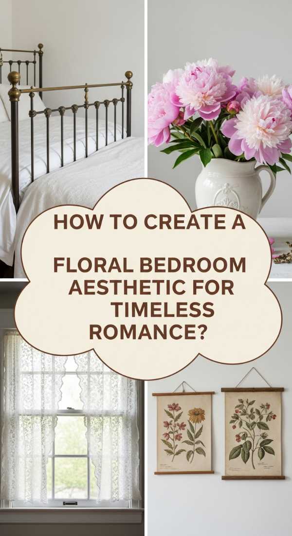How To Create A Floral Bedroom Aesthetic For Timeless Romance 69f60056eeff1