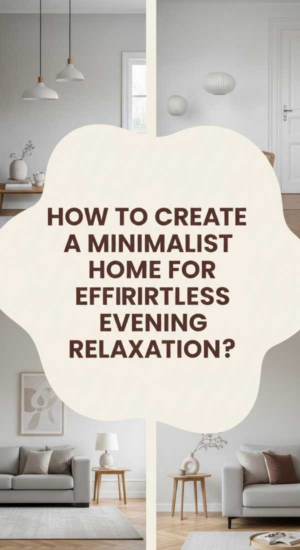 How To Create A Minimalist Home For Effortless Evening Relaxation 6a083610bf7a6