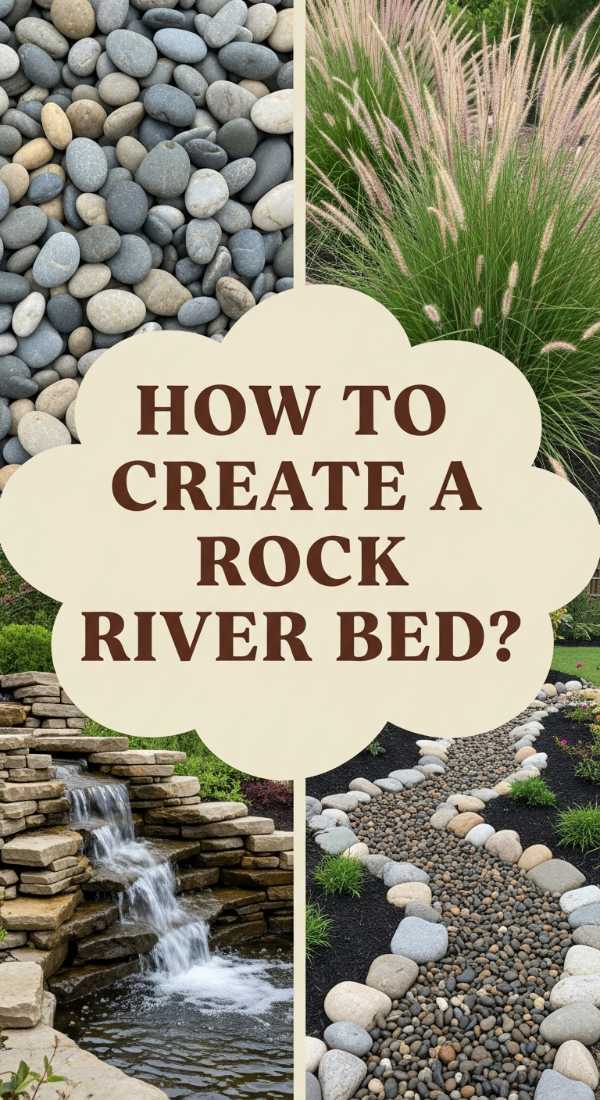How To Create A Rock River Bed For Natural Landscape Beauty 6a12e57257877