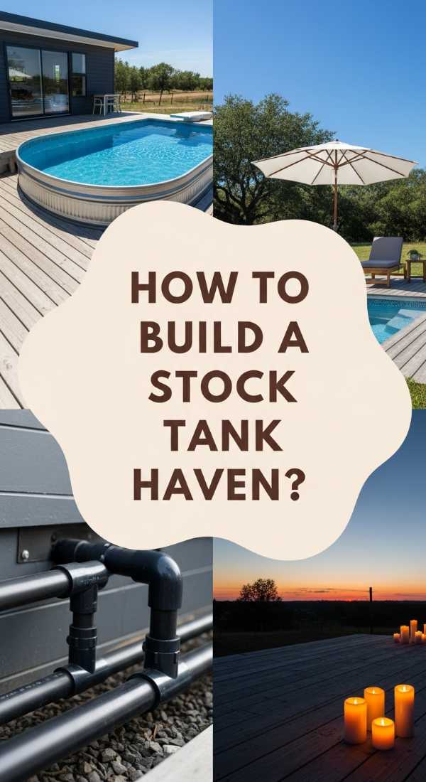 How To Create A Stock Tank Pool Retreat For Sustainable Summer Cooling 69fb1b0de2237