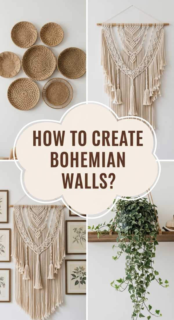 How To Create Bohemian Wall Decor For An Artistic Home Vibe 6a08328e8381d