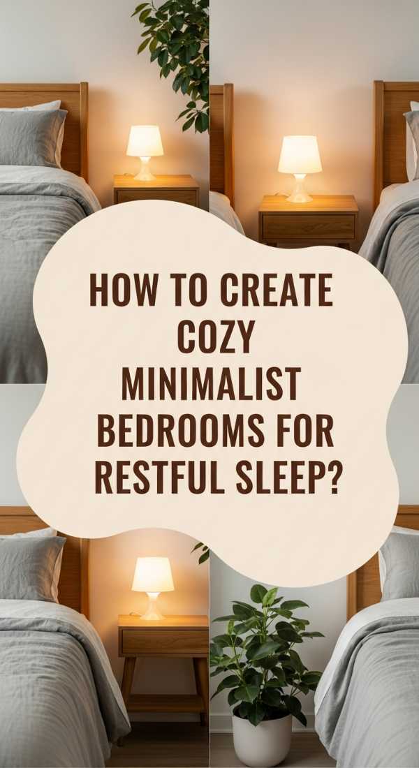 How To Create Cozy Minimalist Bedrooms For Restful Sleep 6a082a569437b