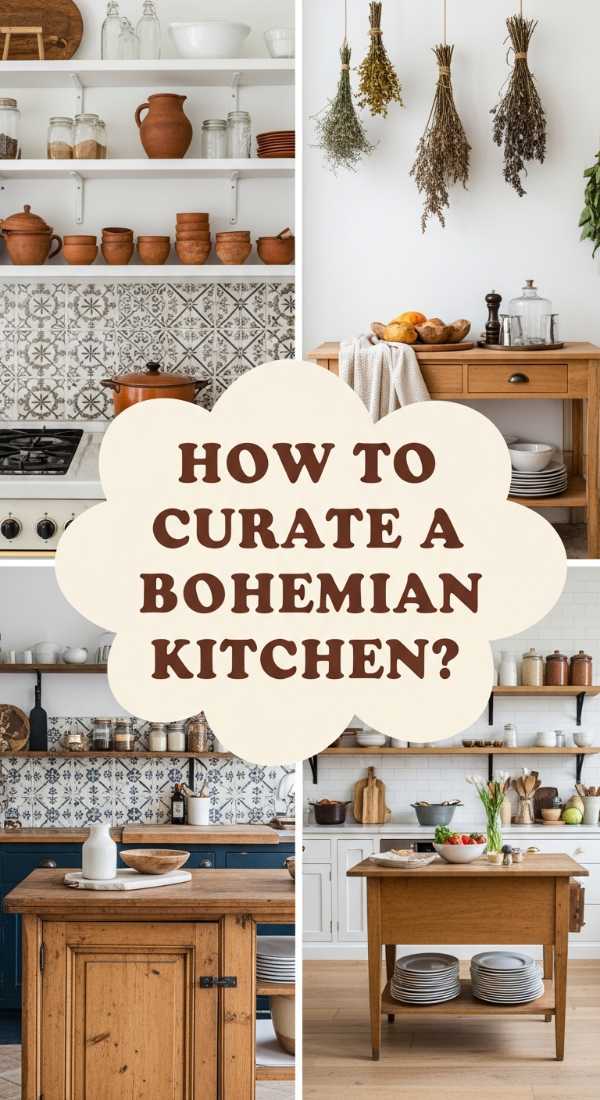 How To Curate A Bohemian Kitchen For Artistic Inspiration 6a08306c7bd85