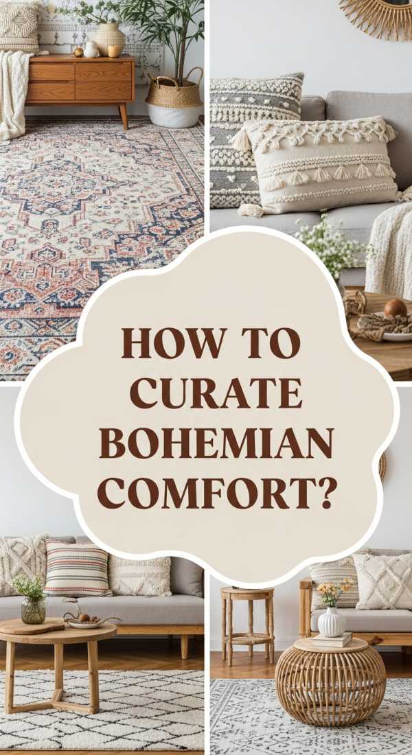 How To Curate A Bohemian Living Room For Pure Cozy Comfort 6a08304d58e88