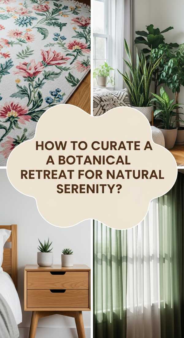 How To Curate A Botanical Retreat For Natural Serenity 69fda80744df8
